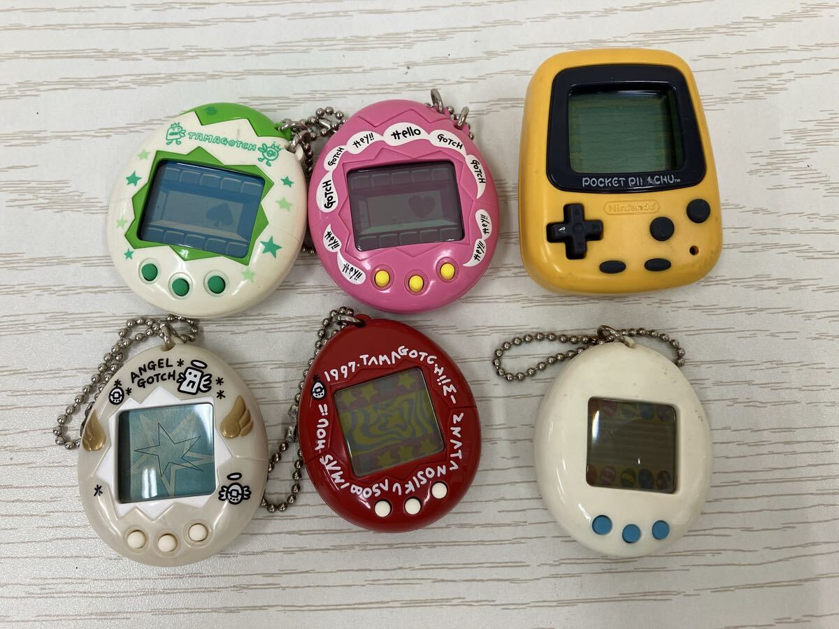 ジャンク品です】たまごっち ポケットピカチュウ あるくんです ぎゃお