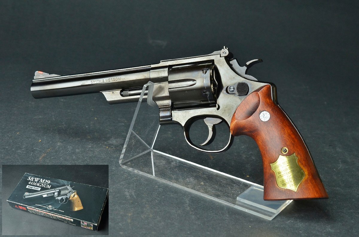 中古】美品☆Crown☆クラウン ガスリボルバー S&W M29 44マグナム 8
