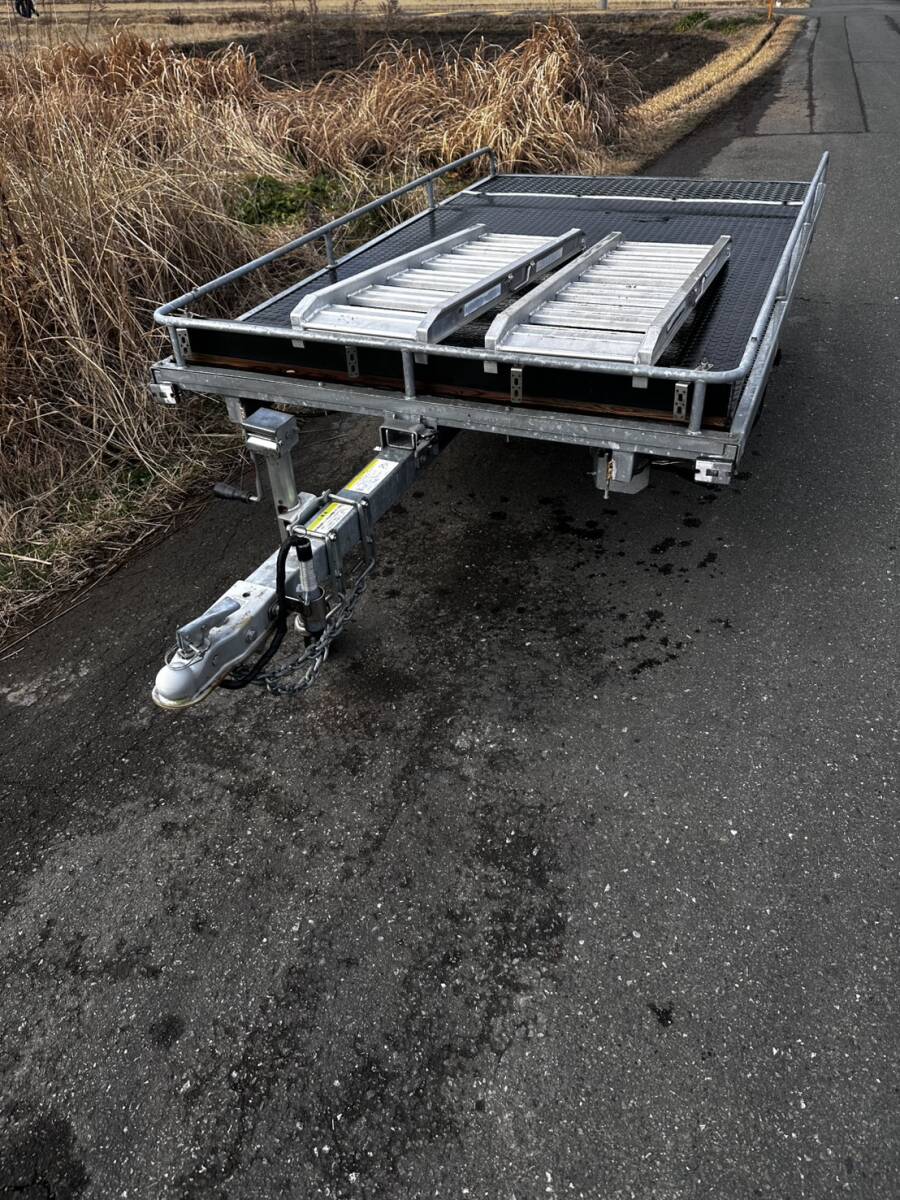 サントレックス サン自動車 軽トレーラー フルトレーラー ダンプ