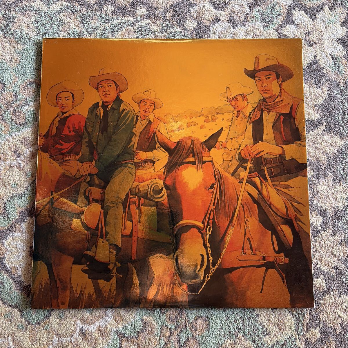 中古】MURAL＊RYO the SKYWALKER ミューラル コラボ レザースタジャン 