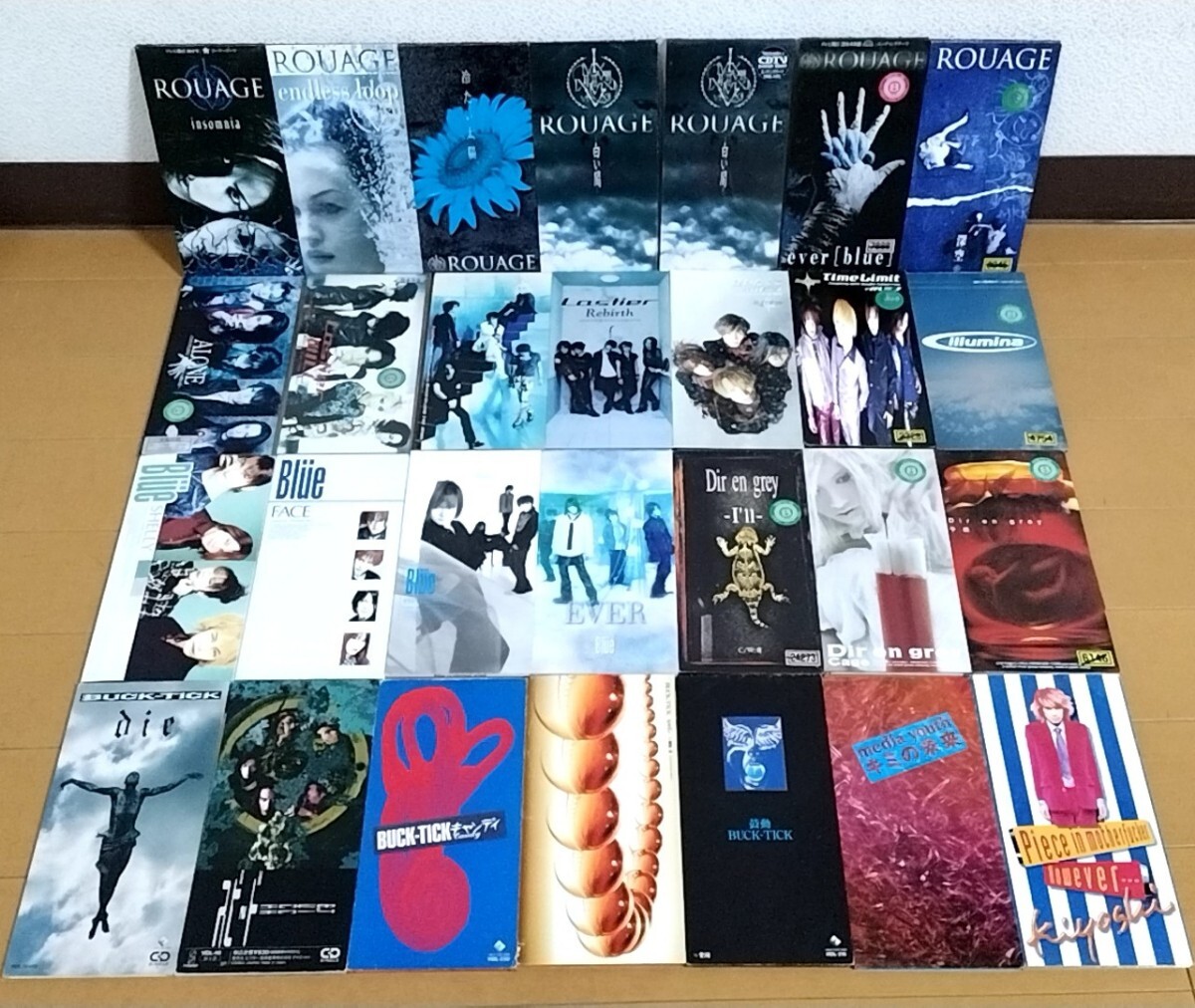 ROUAGE V系 ヴィジュアル系 アルバム セット l516)ROUAGE レコード 4枚セット/LP/アナログ盤/ルアージュ/邦楽