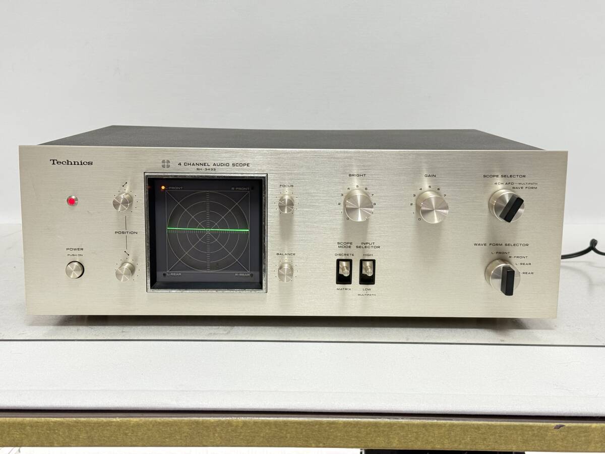 中古】B076.Technics SC-2200DX/CU◇CD-4SYSTEM◇4チャンネル