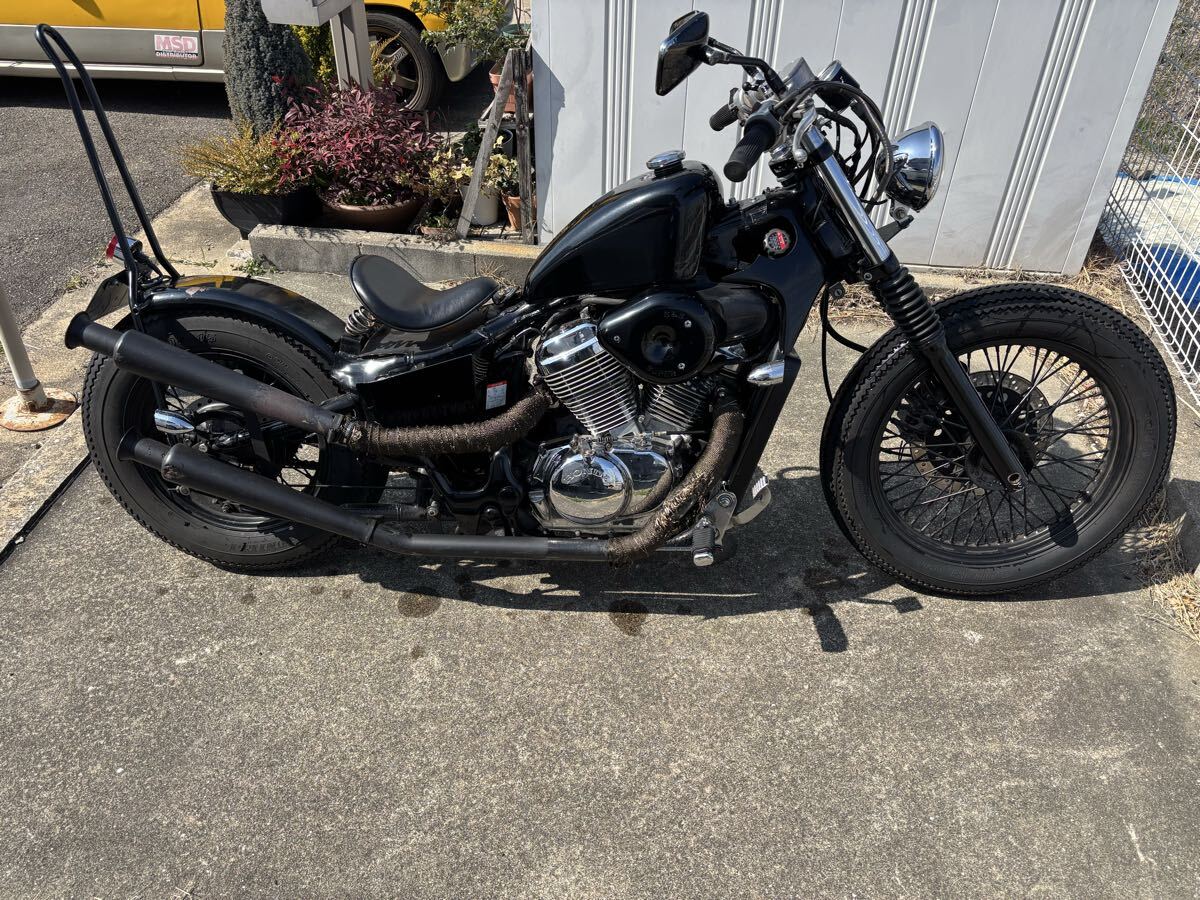 スティード400☆車検付 令和3年12月☆HONDA STEED☆ホンダ☆ローダウン