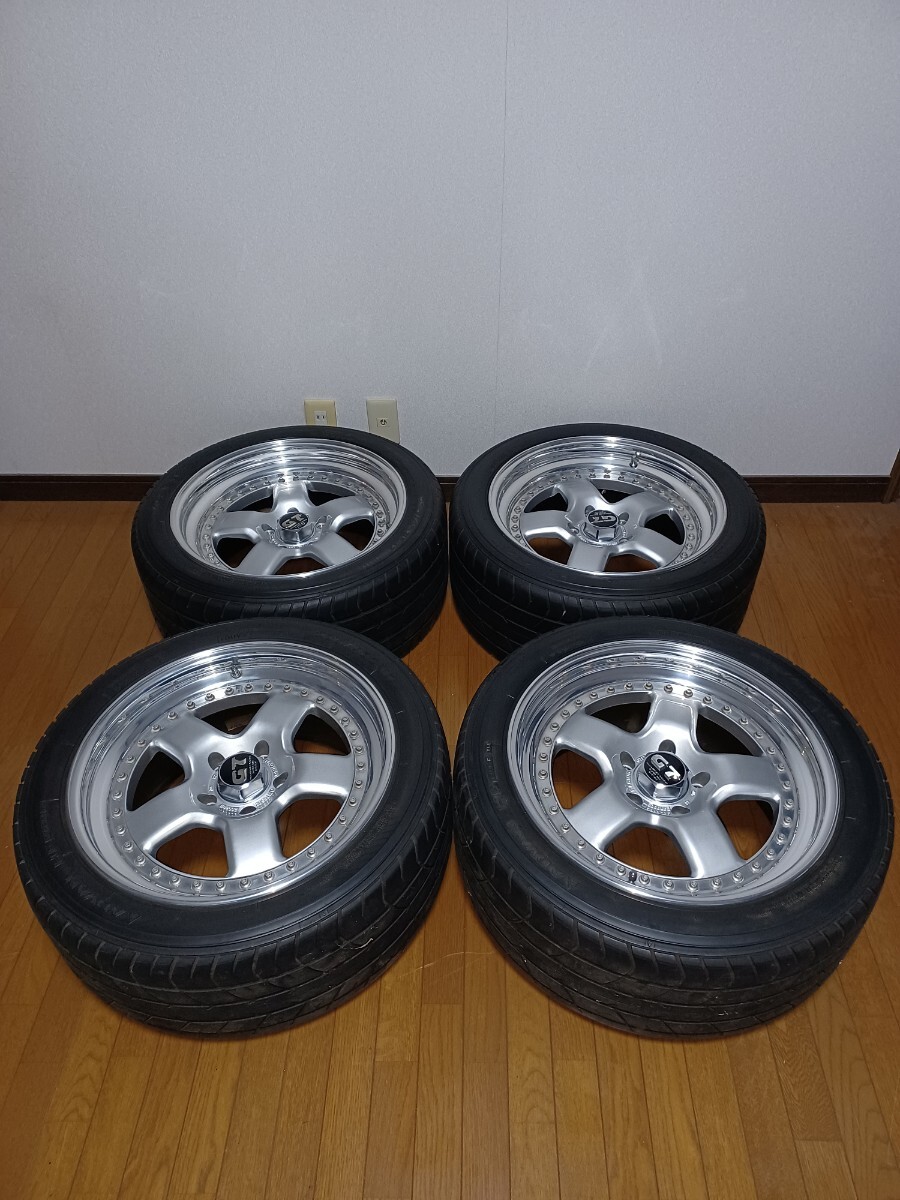 廃番・希少 オリジン DNA-02 17インチ9J+30 GT-Rサイズ 中古品の落札 