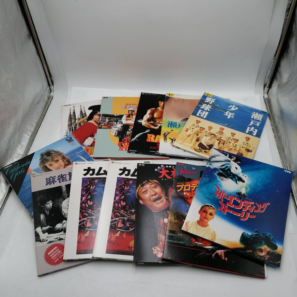 中古】『瀬戸内少年野球団 ロビーカード』 8枚 ※夏目雅子、郷ひろみの