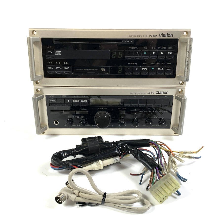 Clarion クラリオン 24ボルト AUX USB AM/FM チューナーバスアンプ AA