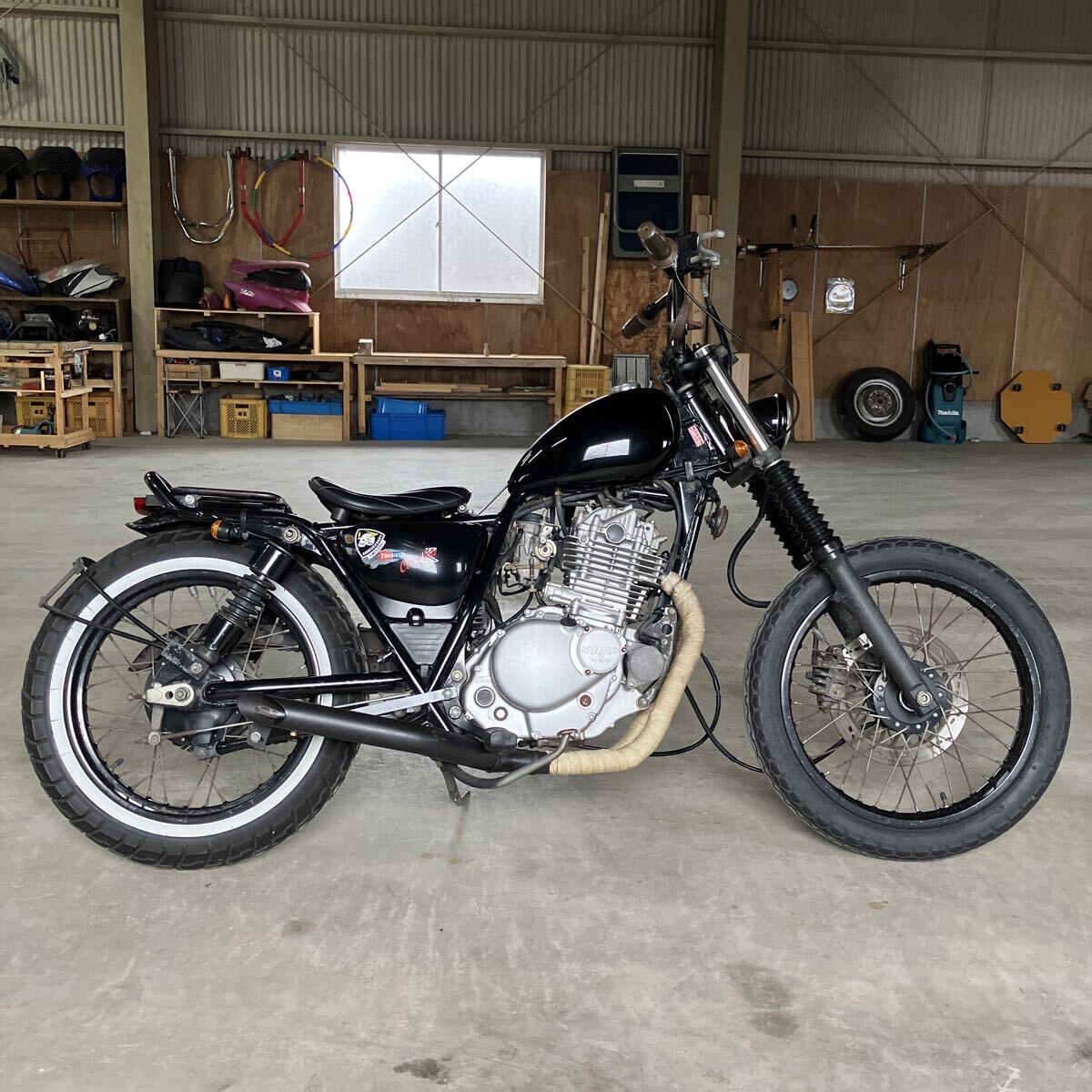 中古】グラストラッカー リジット フルカスタム(検索 SR400 250tr 