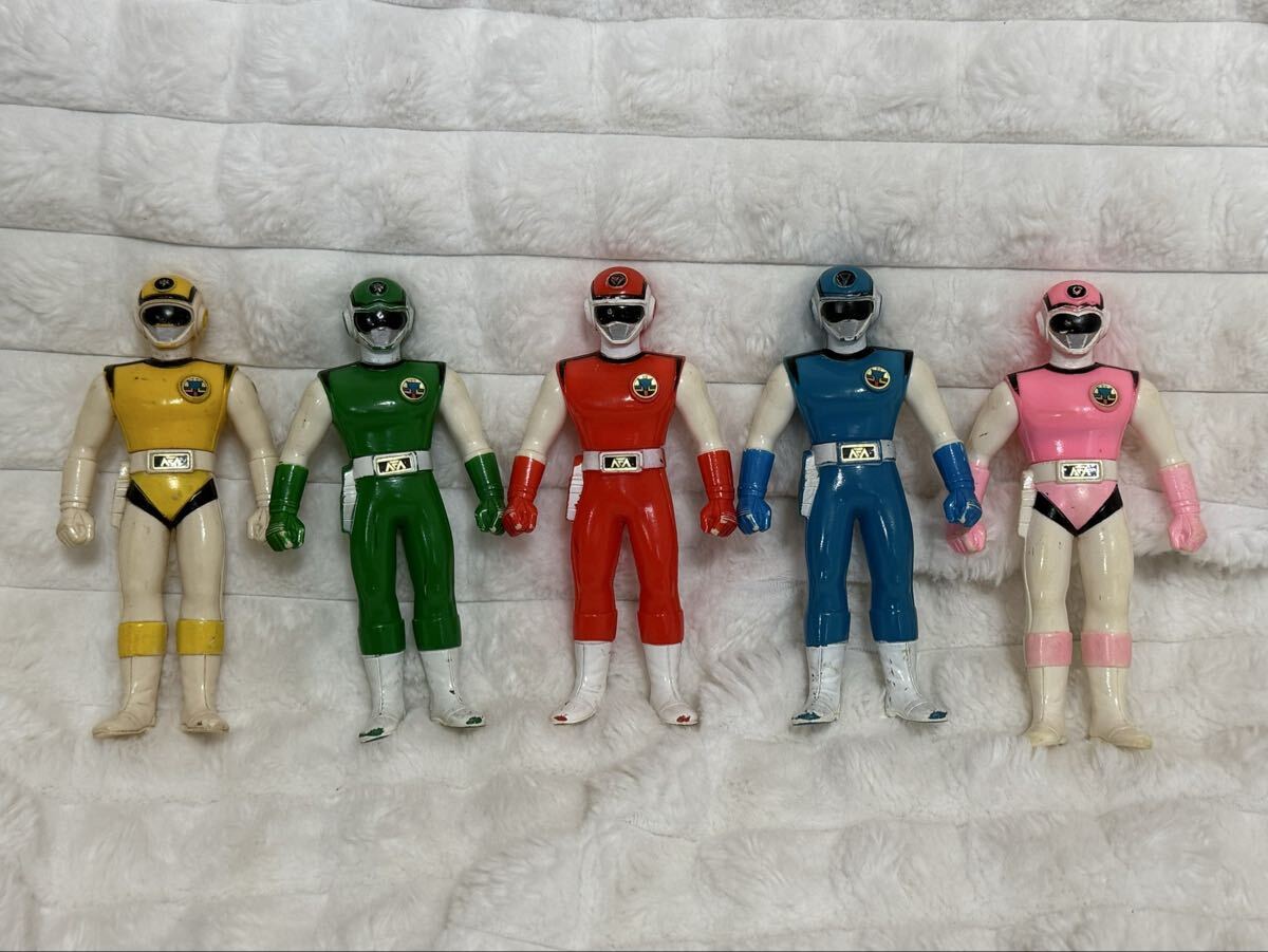 超新星フラッシュマン レーガルス ソフビ 敵 怪人 幹部 ソフビ レア