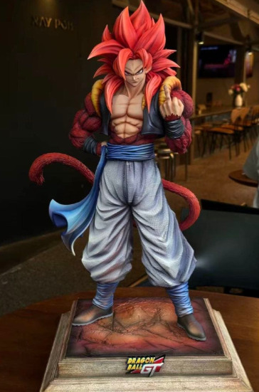 中古】ドラゴンボール スーパーサイヤ人4 ベジータ ガレージキットの