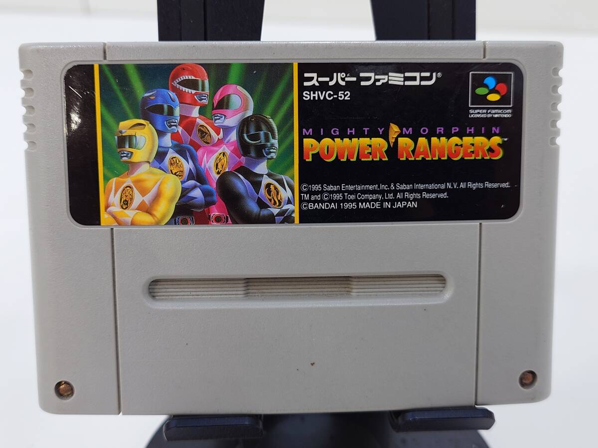 激レア MIGHTY MORPHIN POWER RANGERS SFC箱説付き マイティーモーフィンパワーレンジャーズ 激レア MIGHTY MORPHIN POWER RANGERS SFC箱説付き マイティー