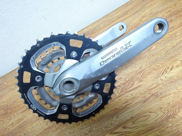 SHIMANOシマノXTクランクセットFC-M750 170mm シマノ(SHIMANO)/サイクル DEORE XT クランクセット FC-M770 223244