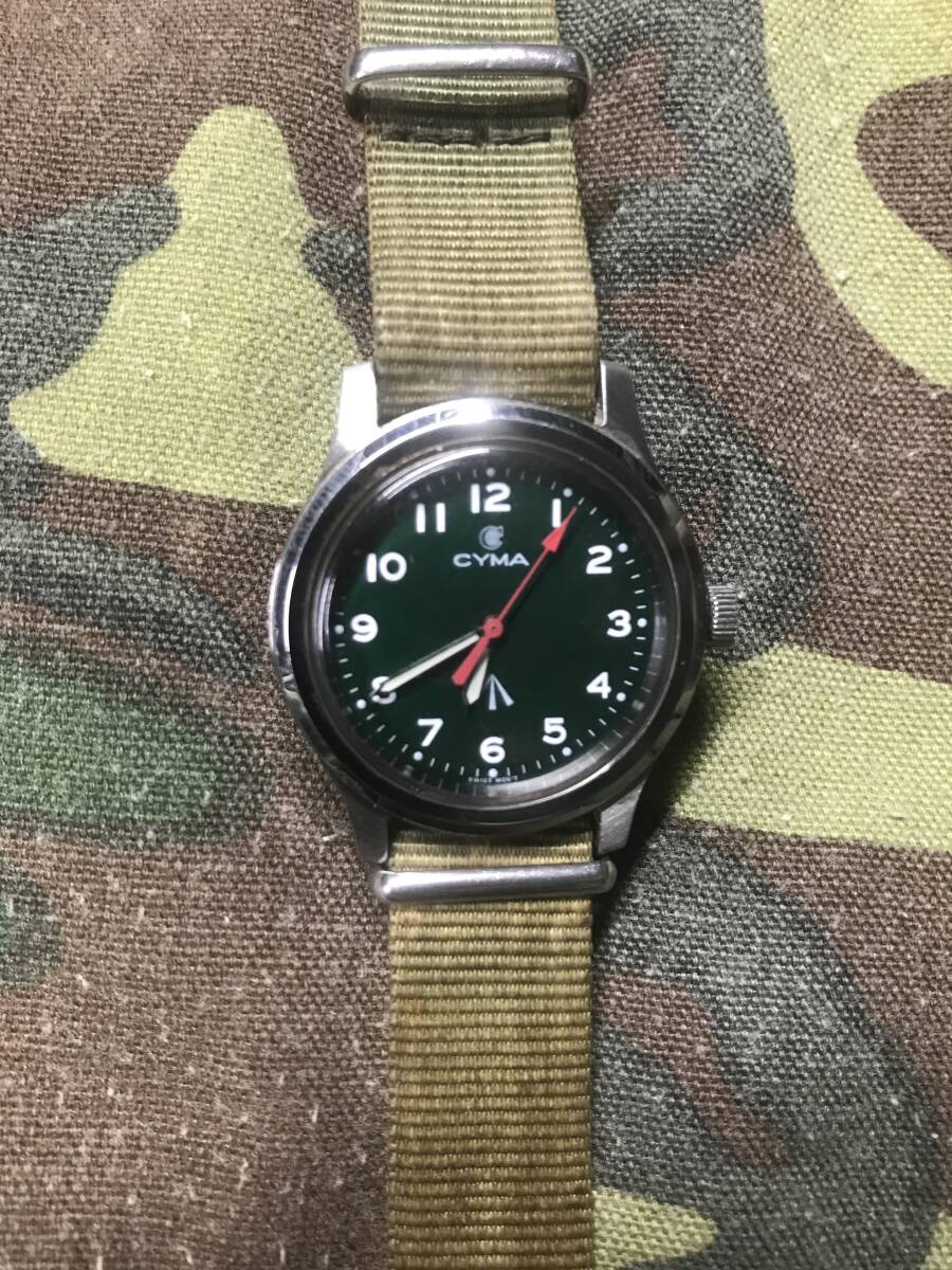 CYMA w.w.w. P14540 軍用時計 シーマ ブロードアロー ミリタリー 