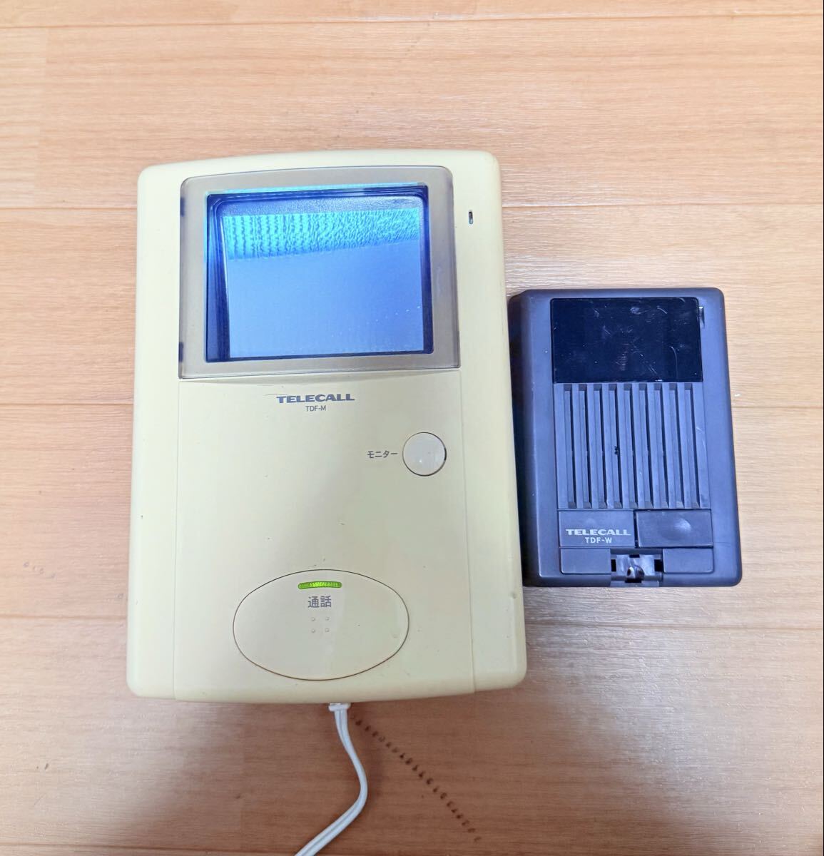 TELECALL(日本インターホン)☆ドアホン/TDF-M(親機)/TDF-W(子機