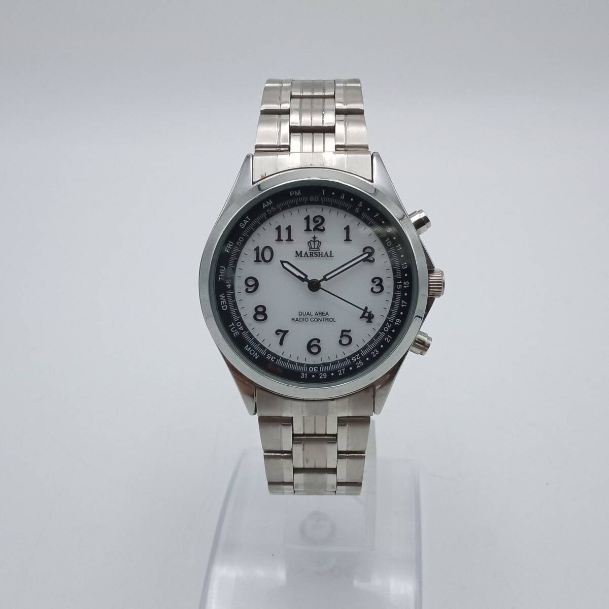 1円】マーシャル MARSHAL DUAL AREA RADIO CONTROL WATCH メンズ 