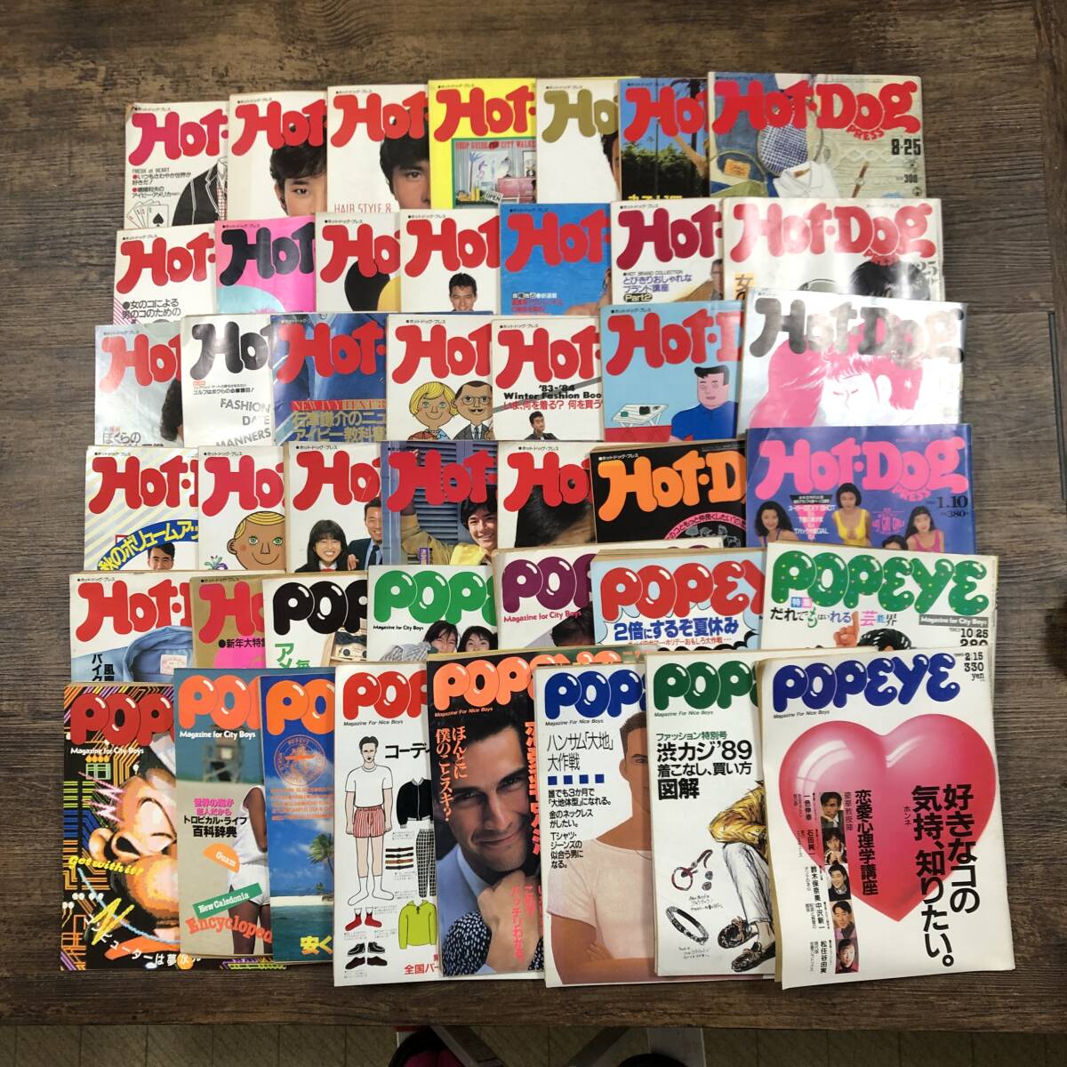 雑誌 cstm カスタマ カジカジ ヘア BOON popeye HOT DOG 18冊 セット