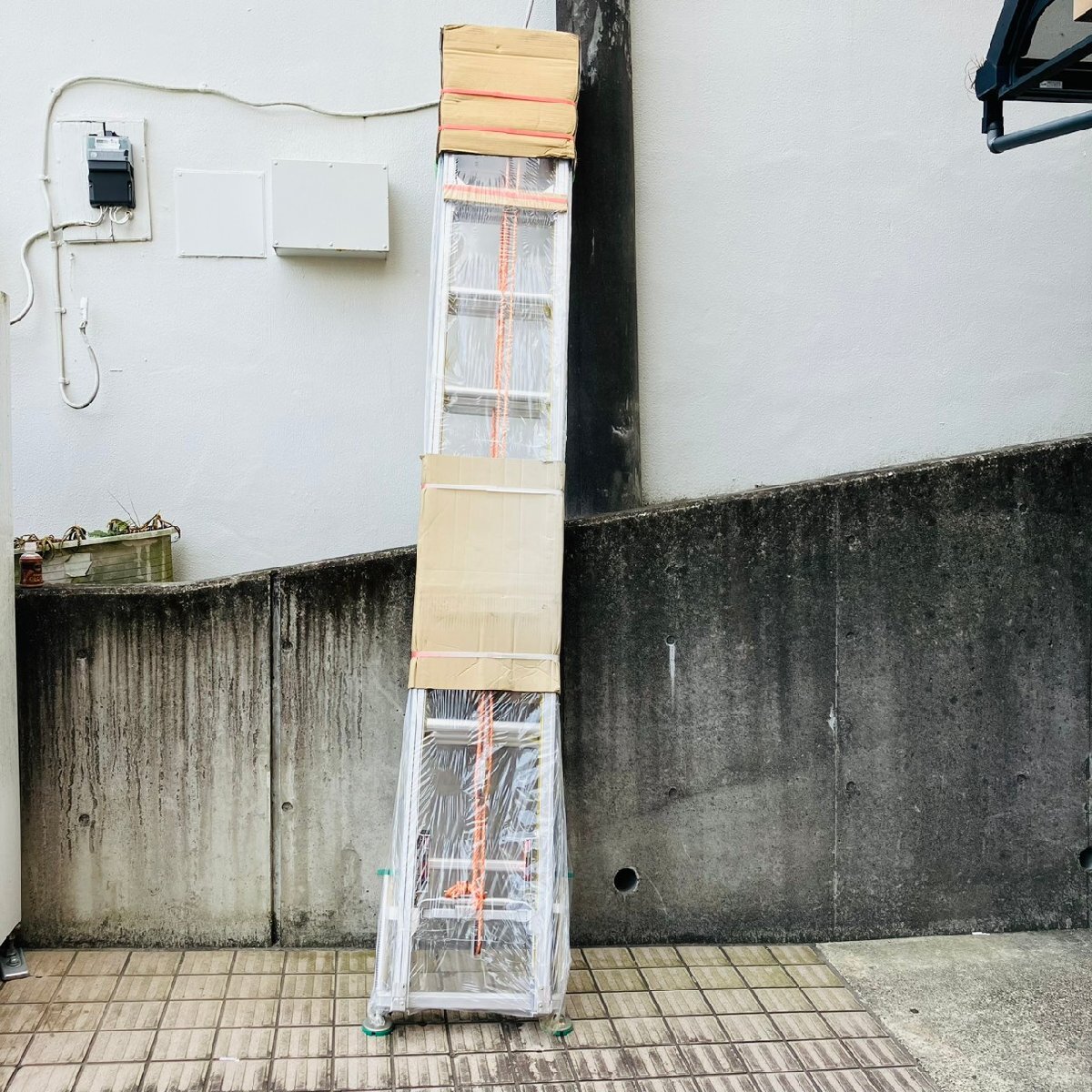 △N3 18年製 ナカオ 楽駝ミニ 8号 SKYM-8 作業台/足場台/内装/踏台