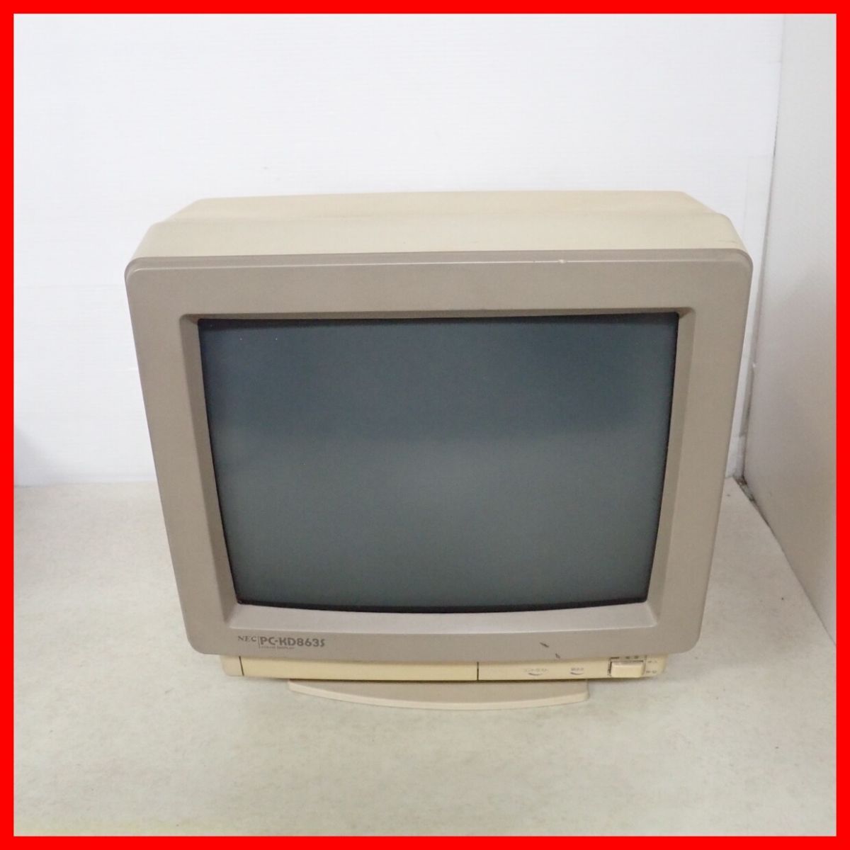 ☆IBM 2236-04N 15インチ CRT ブラウン管モニター☆中古品の落札情報