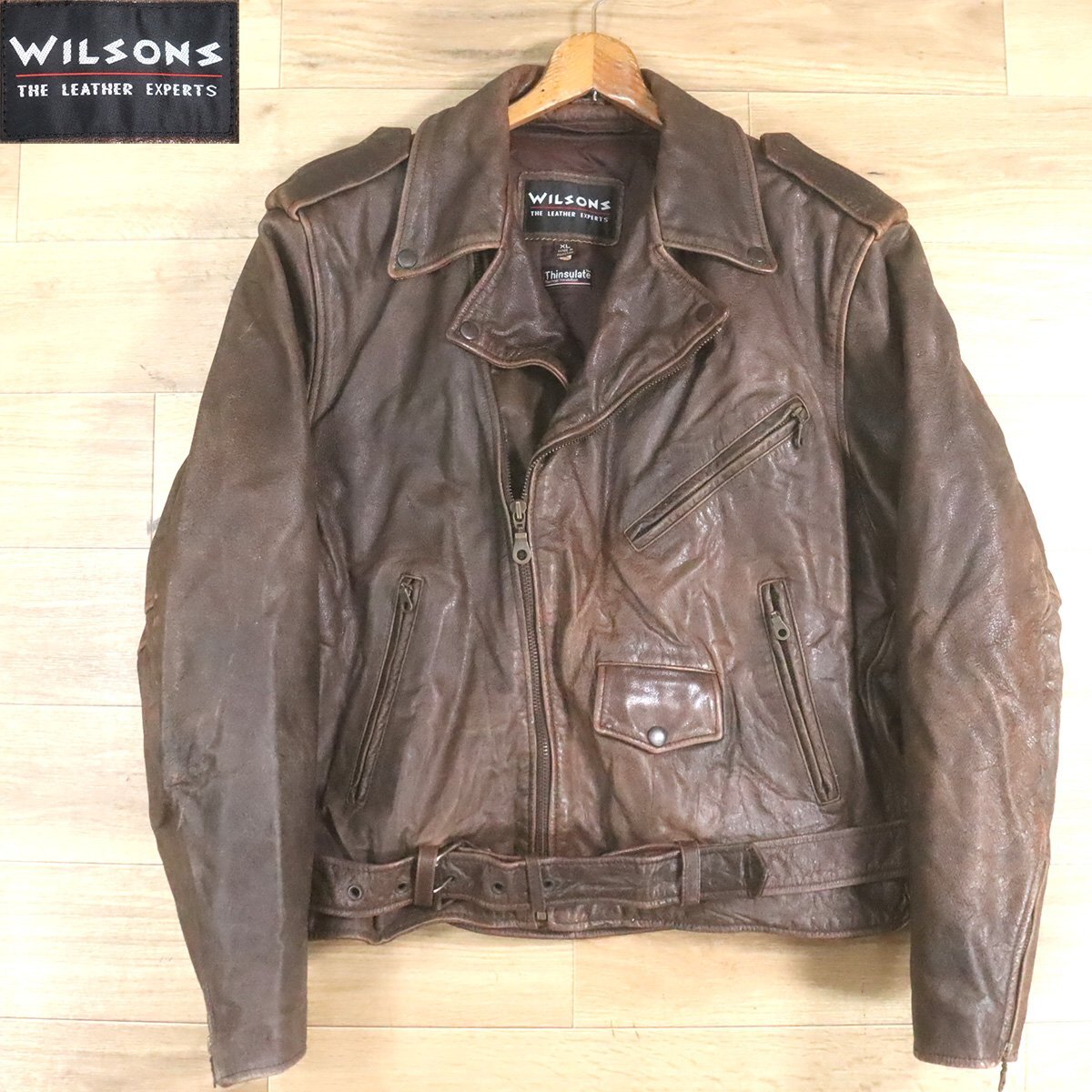 中古】hyde着LGB レザー ダブルライダース ジャケット 2WAY☆メンズ2