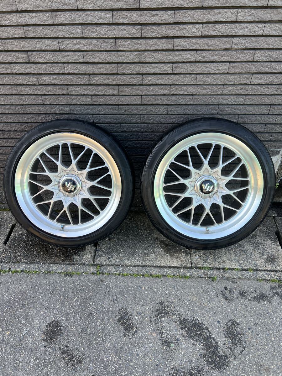 ENKEI エンケイ RS-EVOLUTION 9J +38 2本 深リム ドリフト ドリケツの