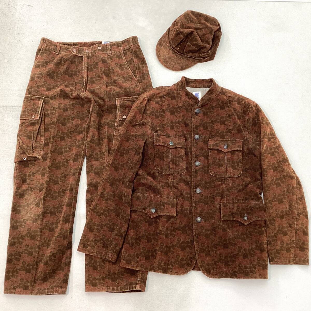 50S ビンテージ 囚人服 プリズナー JAIL BIRDS シャツ パンツ 