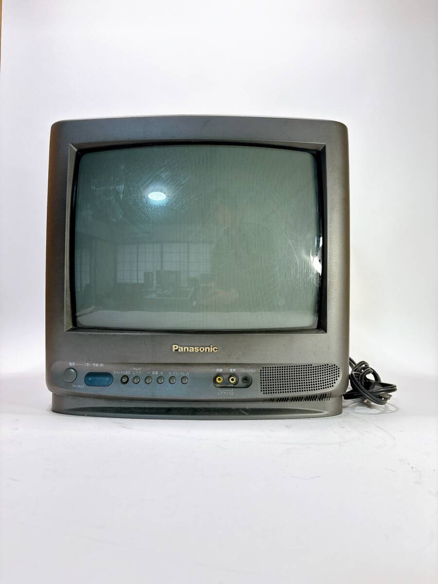 ゲーム可能】パナソニック 14型ブラウン管テレビの落札情報詳細