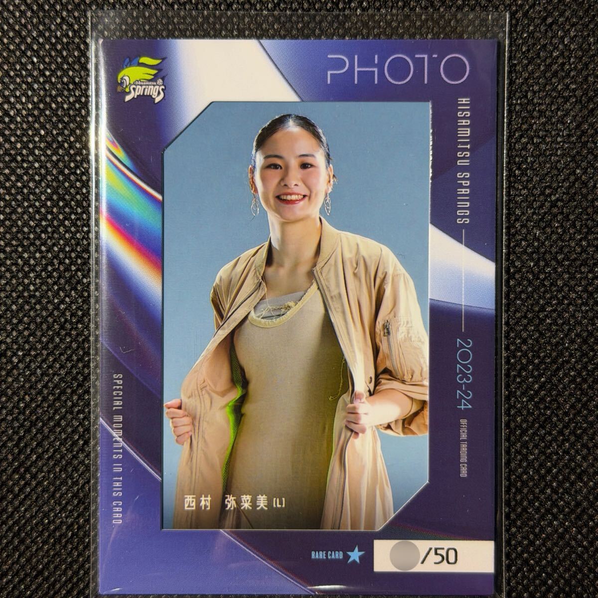 2018-19 Vリーグ 女子バレー【小野寺夏希/岡山シーガルズ】25枚限定