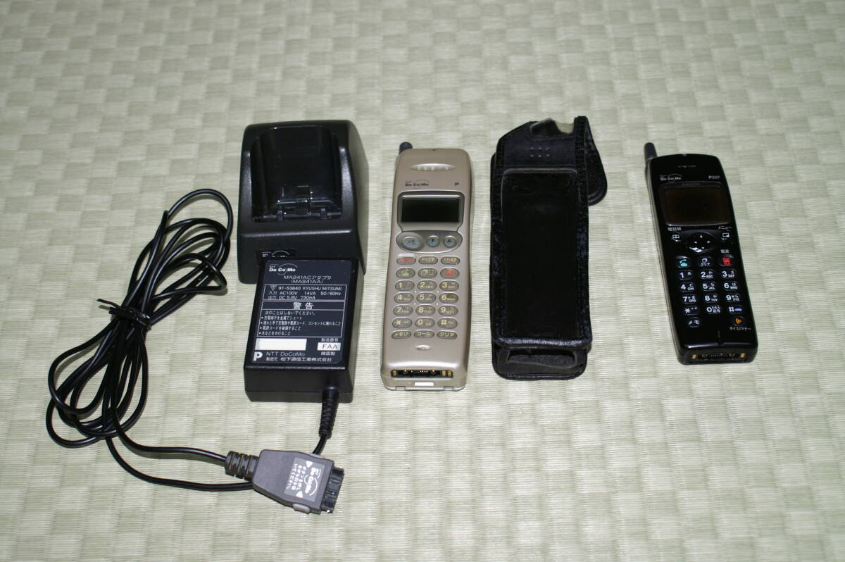 ☆DoCoMo ドコモ デジタルムーバ P203 HYPER ブラック 松下通信工業