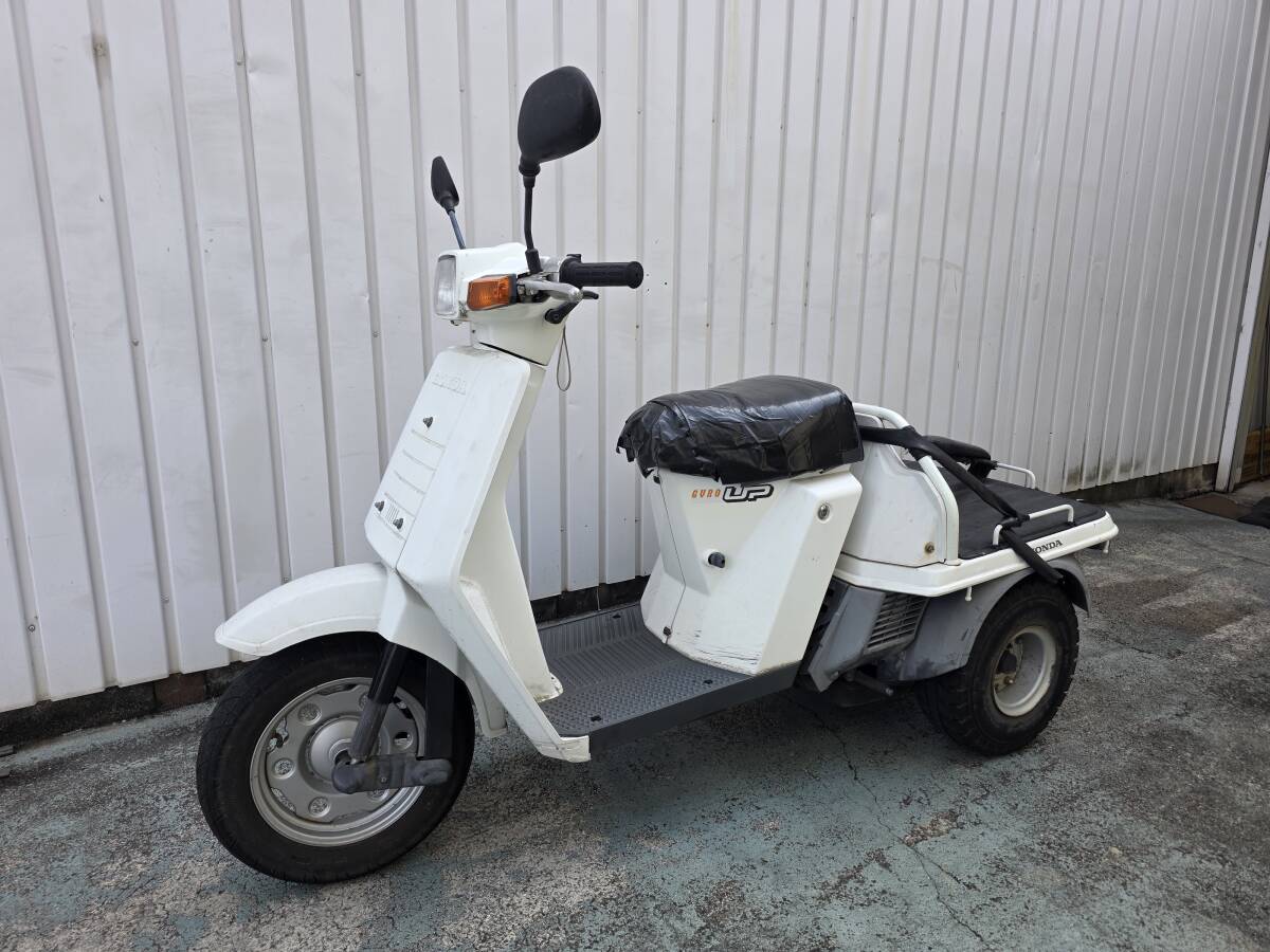 ホンダジャイロX TD01 トライク(側車付軽二輪)登録。希少3人乗りOK ホンダジャイロX TD01 トライク(側車付軽二輪)登録。希少3人乗りOK