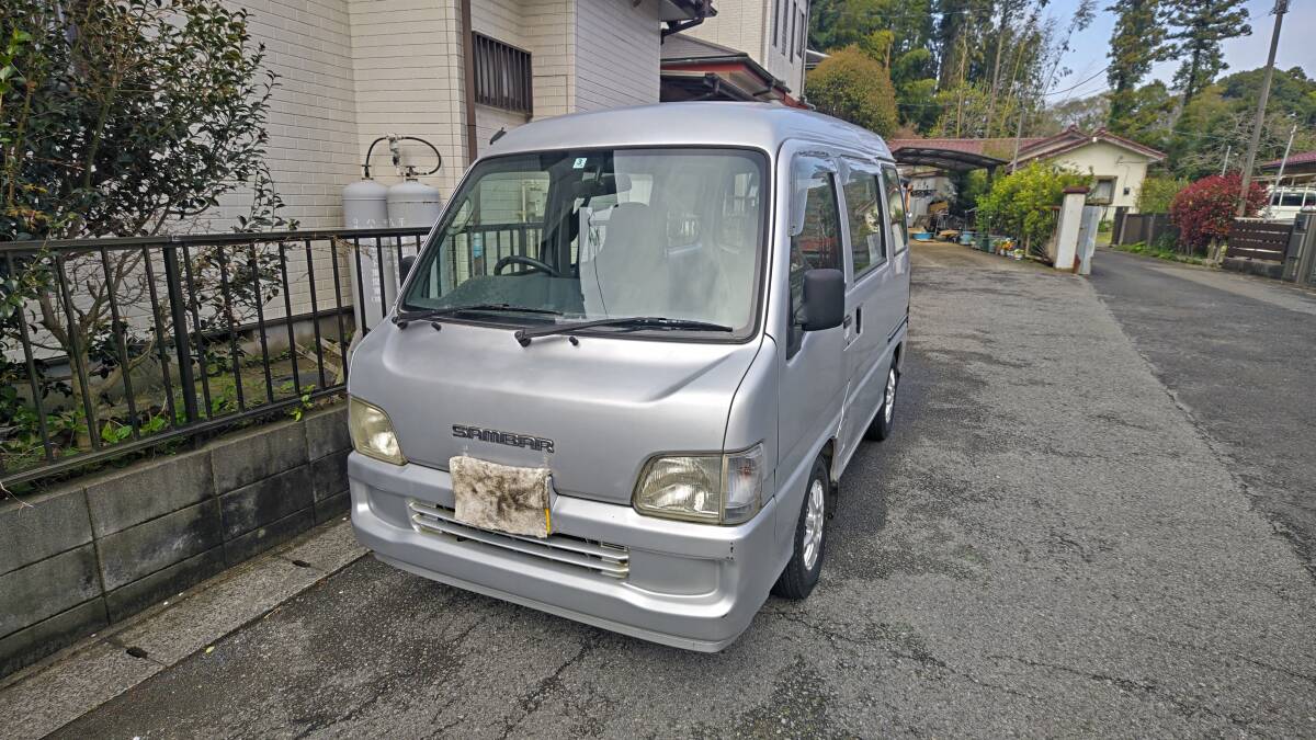 走行距離 87,000 km】スバル サンバー サンバーバン 軽バン 平成23年1 