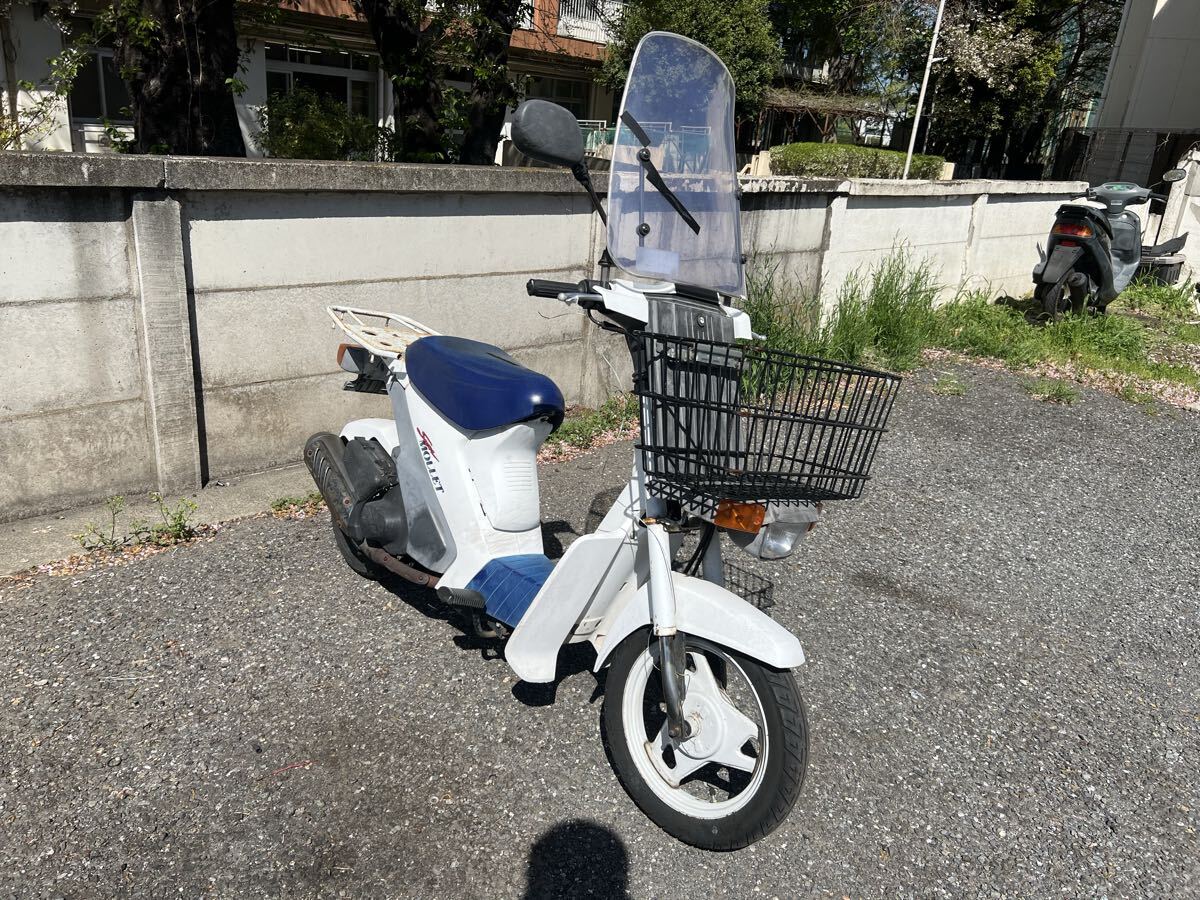 スズキ スーパーモレ FA14B 2スト 50CC ブラック 横浜 / 原付 