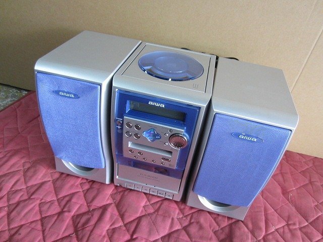 中古】♪♪AIWA XR-H220MD 3CD/MD/Wカセットコンポ♪♪の落札情報