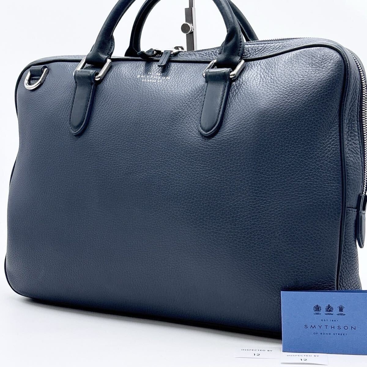 1～ 美品 SMYTHSON スマイソン ミニ財布 Mara 4カード フラットコイン 