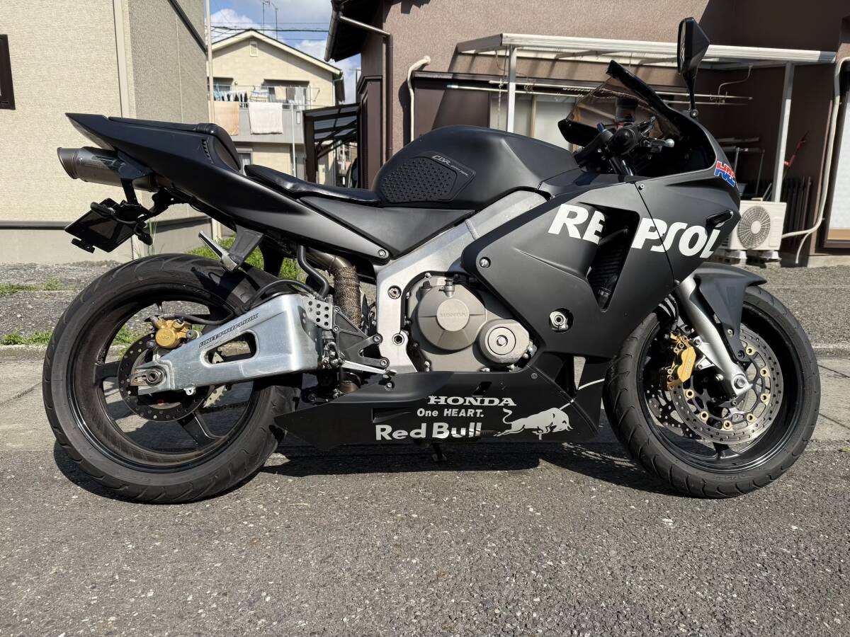 CBR600RR PC40 後期 2015年 セミフルパワー 車検令和4年2月までの落札