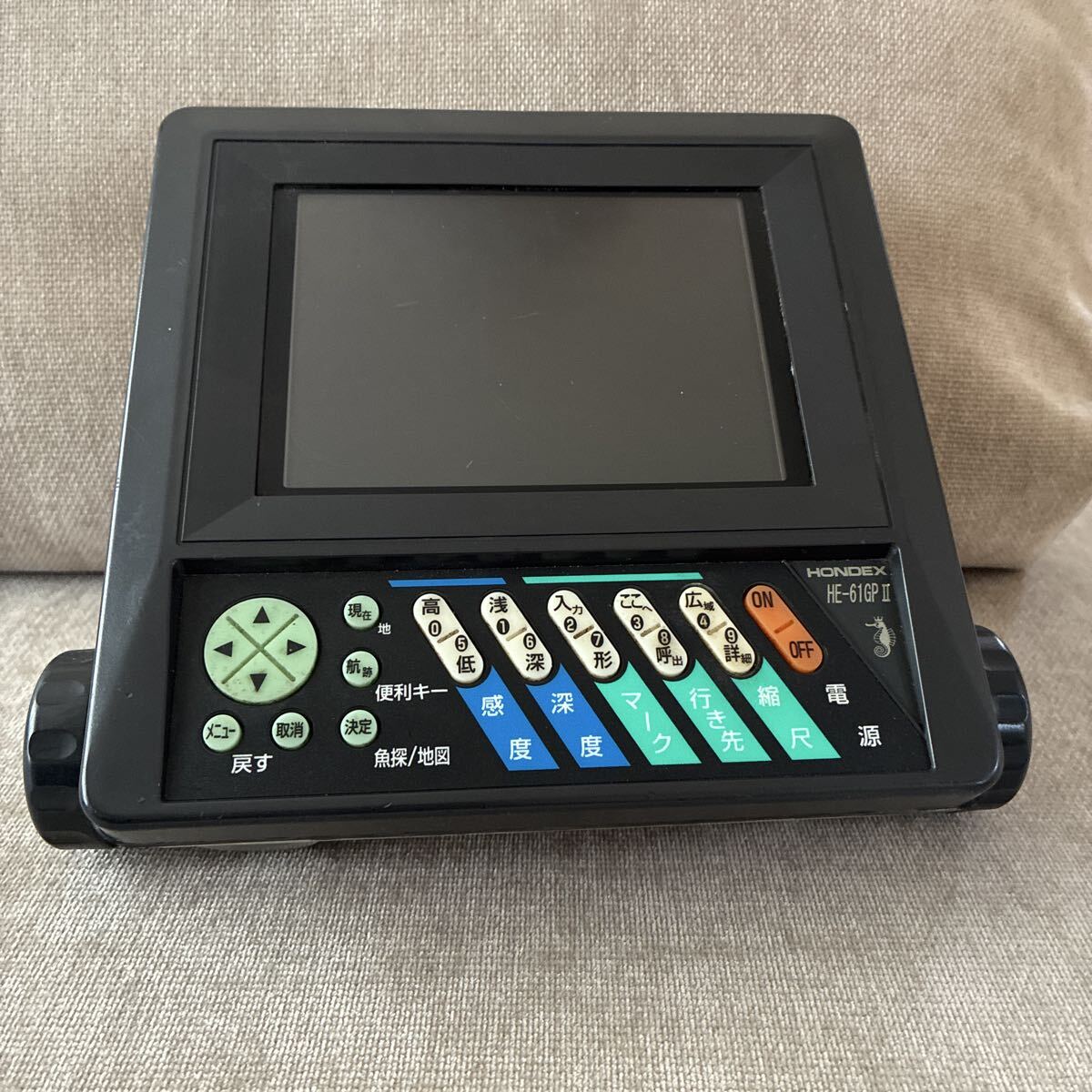 中古】コーデン GTD-121 KODEN GPS プロッター ※検索用 魚探 フルノ 
