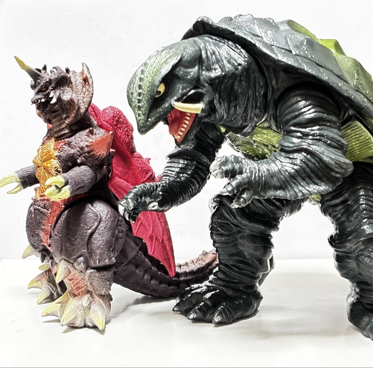 8157T/タグ付き含む ゴジラ・ガメラ・デストロイア他 ソフビ