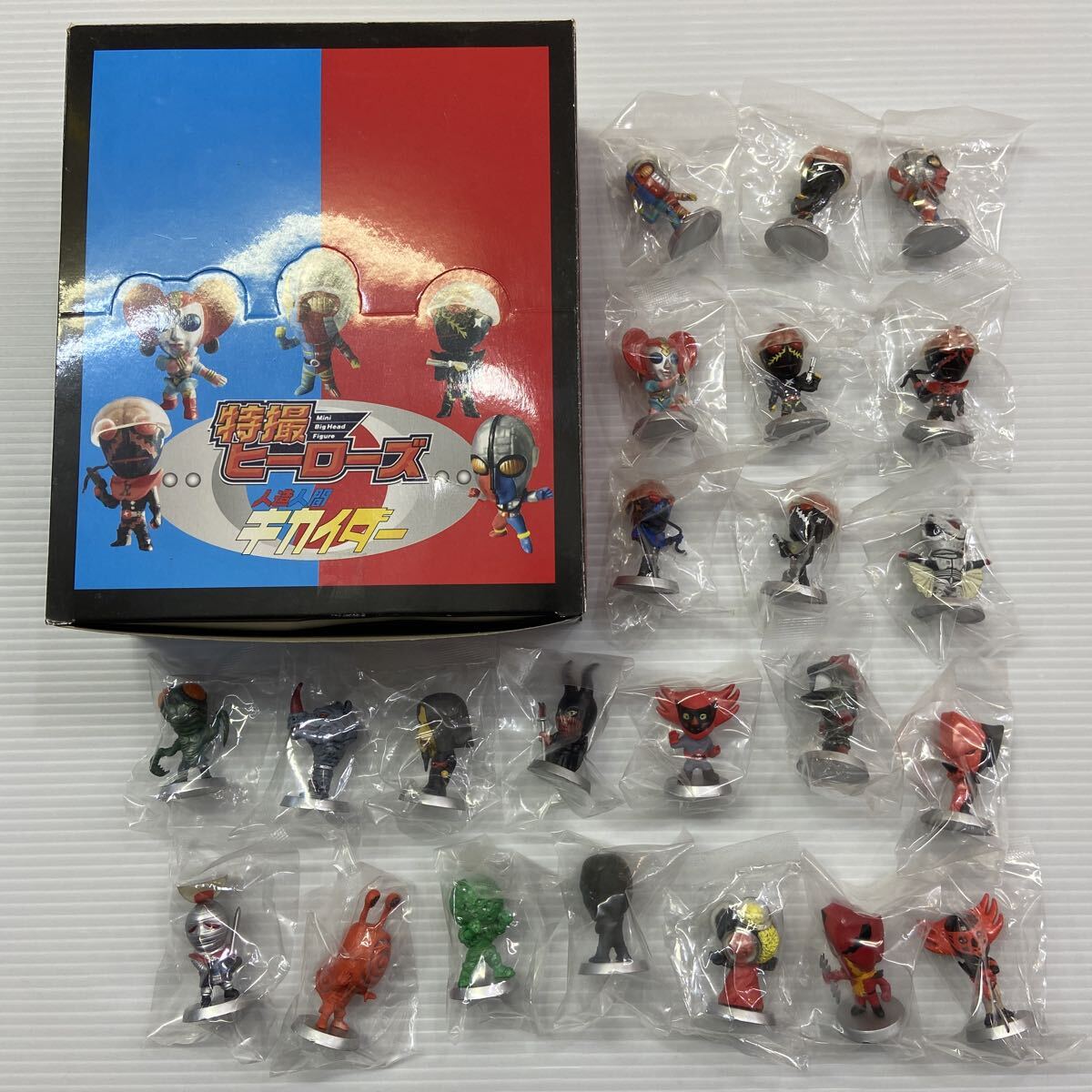 キカイダーフィギュア 4点セット【中古品】キカイダー(透明)&バイク 