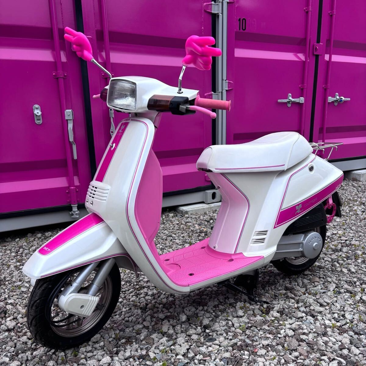 中古】ホンダHONDA タクトAF09 クレージュタクト クレタク ピンク 希少