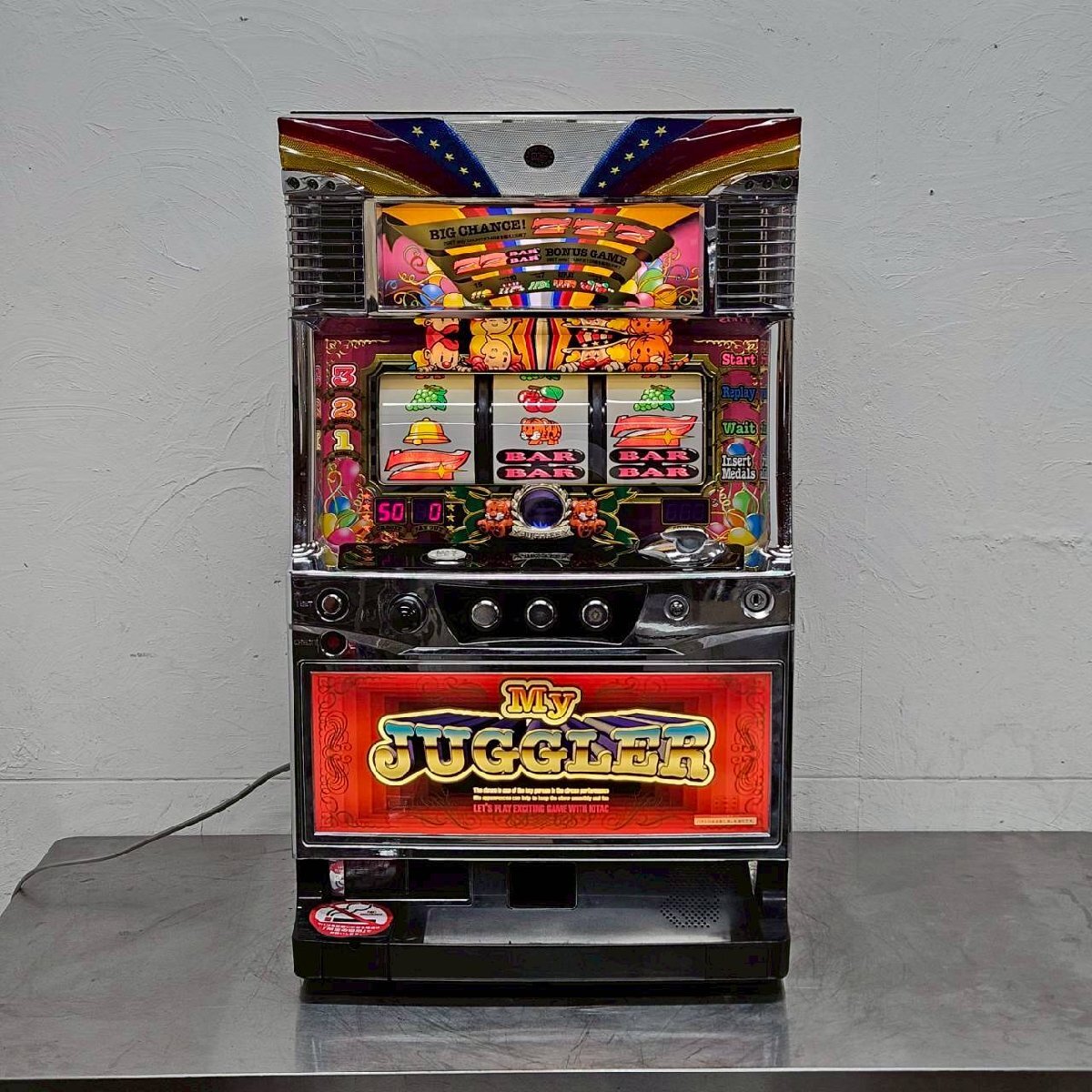 未使用】新品 ジャグラー ネオンサイン ネオン GOGOランプ 非売品 実機