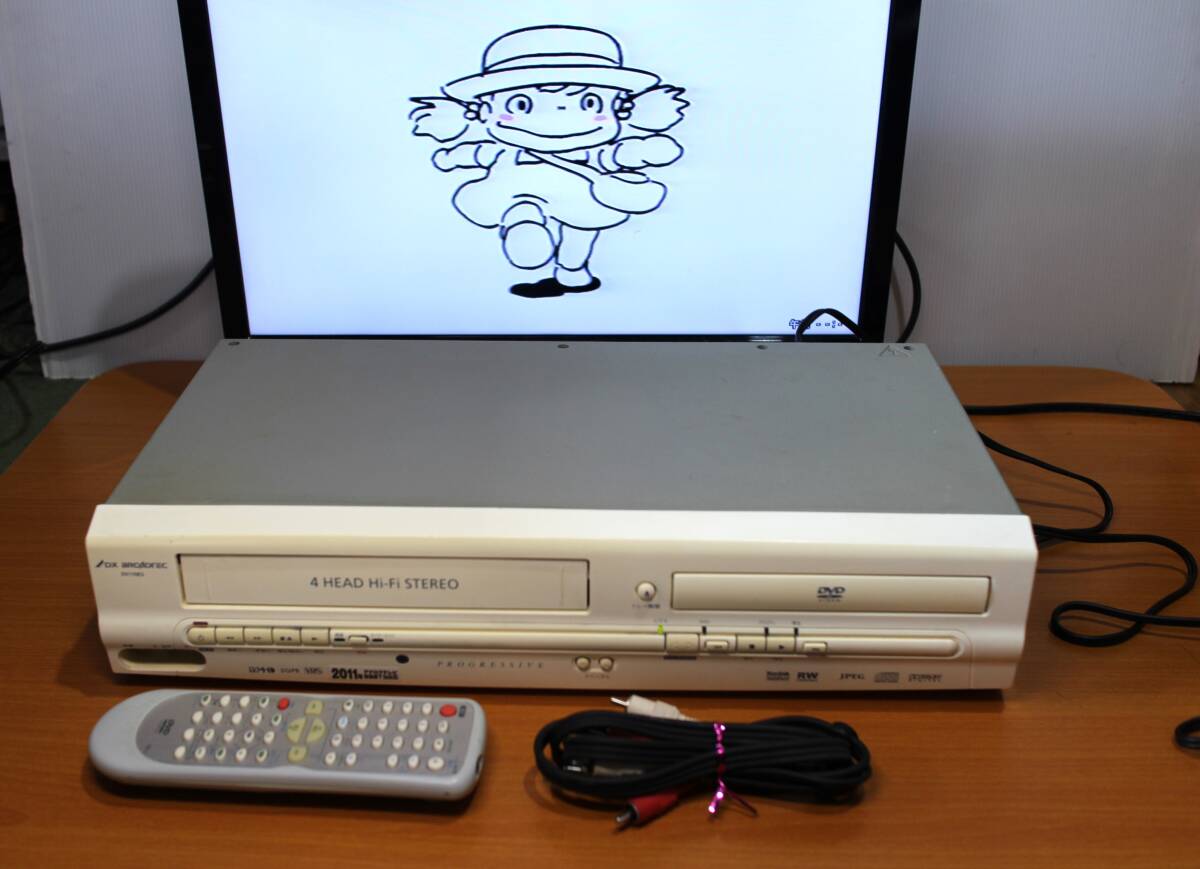 DX BROADTEC DXアンテナ DVD/VHS コンビネーションデッキ DV-140V 2006