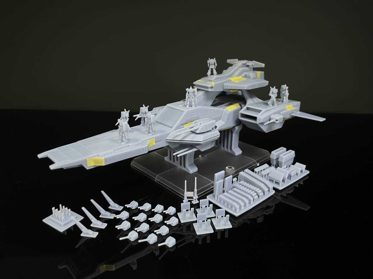 新品】B-CLUB アレキサンドリア ハリオ用パーツ付 1/3500 未組立品