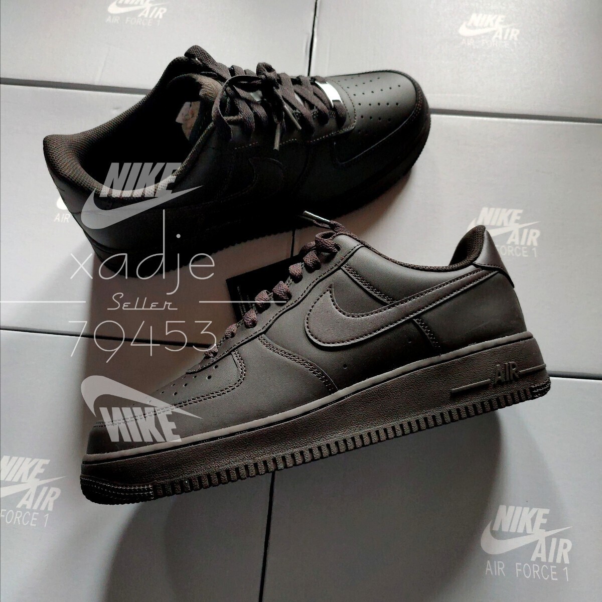即決 ナイキ 05年 AIR FORCE1 LOW 白青 26.5cm NIKE エアフォース1 
