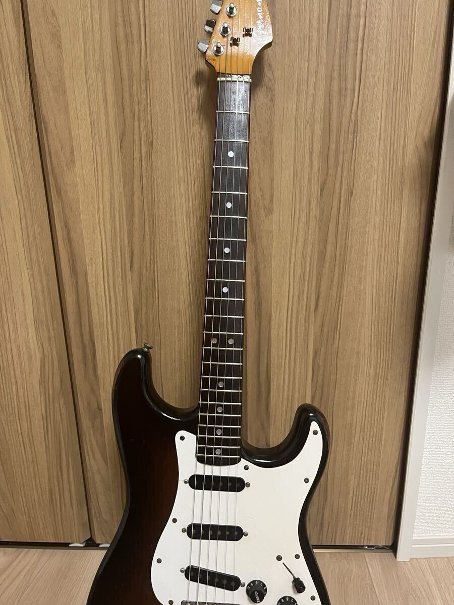 中古】vintage relic style black color ハードレリック加工 ストラト