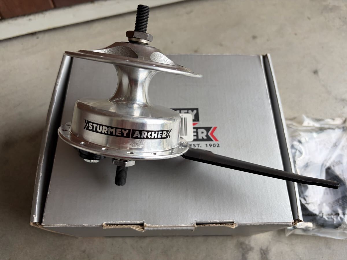 ピスト】手組みホイール前後・搭載用パーツフルセット STURMEY ARCHER