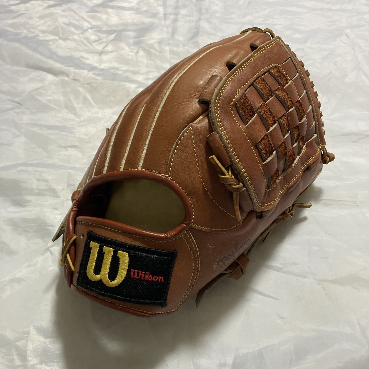 中古】野茂英雄 NOMO ウィルソン THE A2000 即使用可能 一般軟式オール