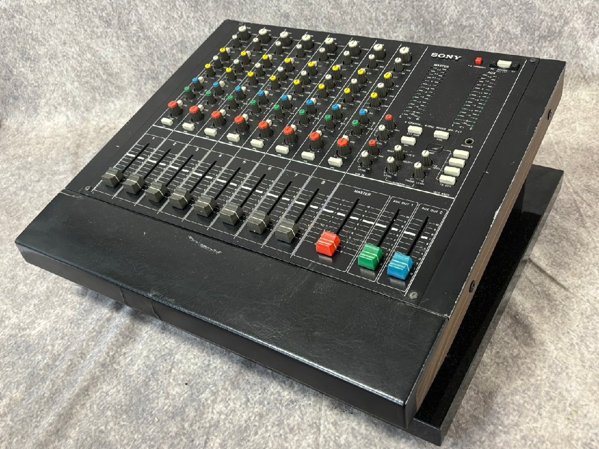 中古】放送局用ミキサー、SONY、MX－P61VU、12ch、良品