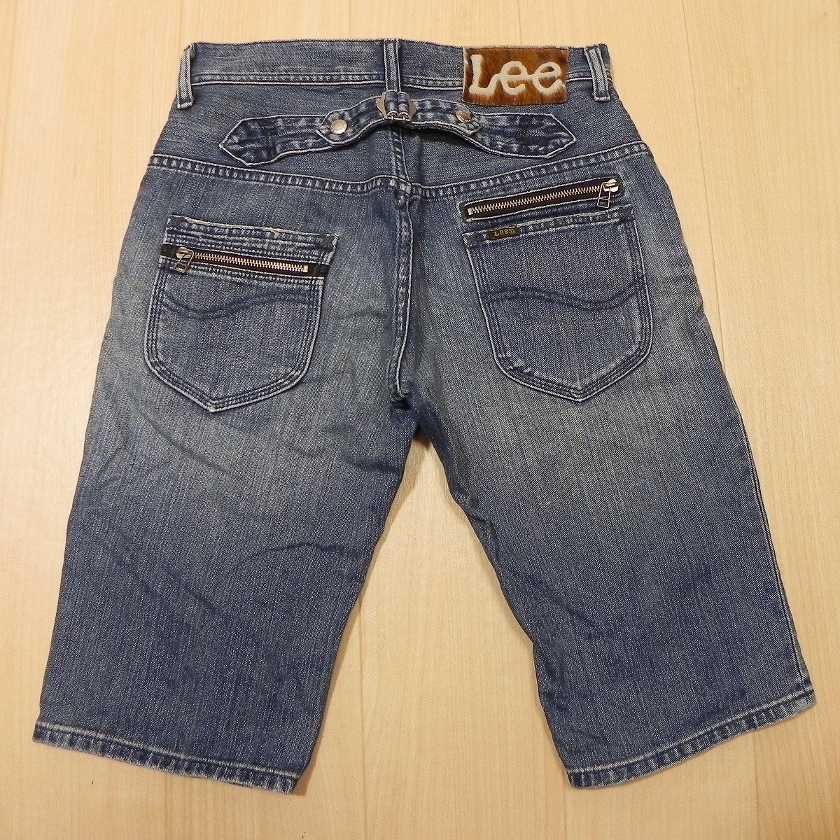 30s 復刻 LEE リー センター赤タグ 1101 101B ヘアオンハイド シンチ