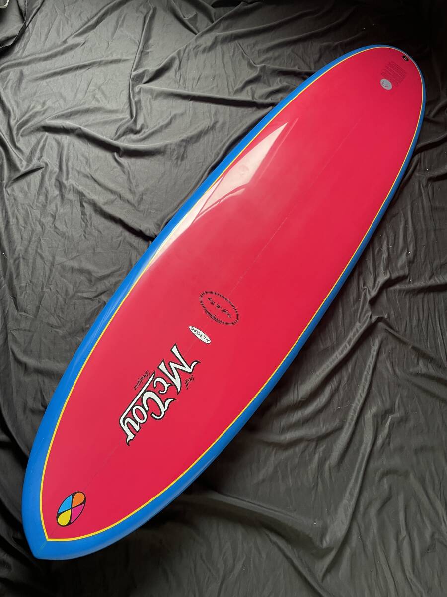 中古】☆McCoy マッコイ サーフボード 6.4 ft×19'5/8×2'5/8☆の落札