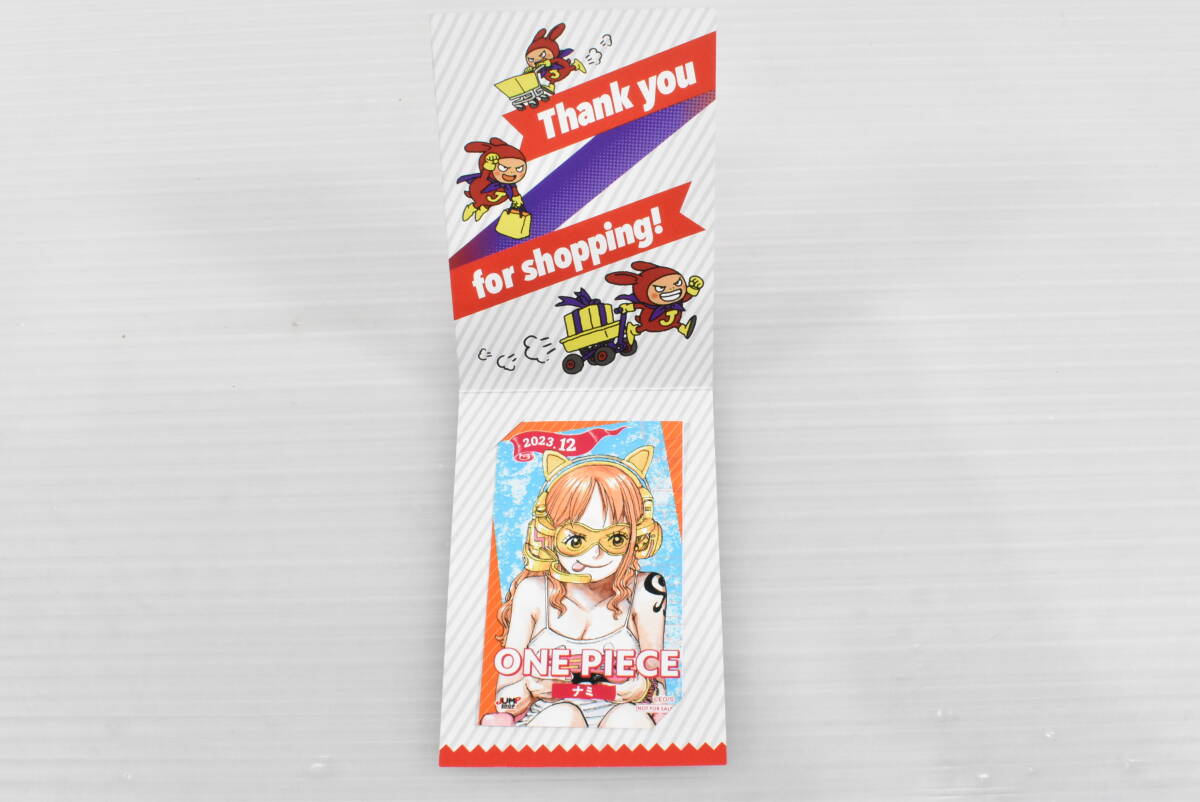 新品】7/3 ナミ 365日ステッカー ワンピース 限定・非売品（ONE PIECE