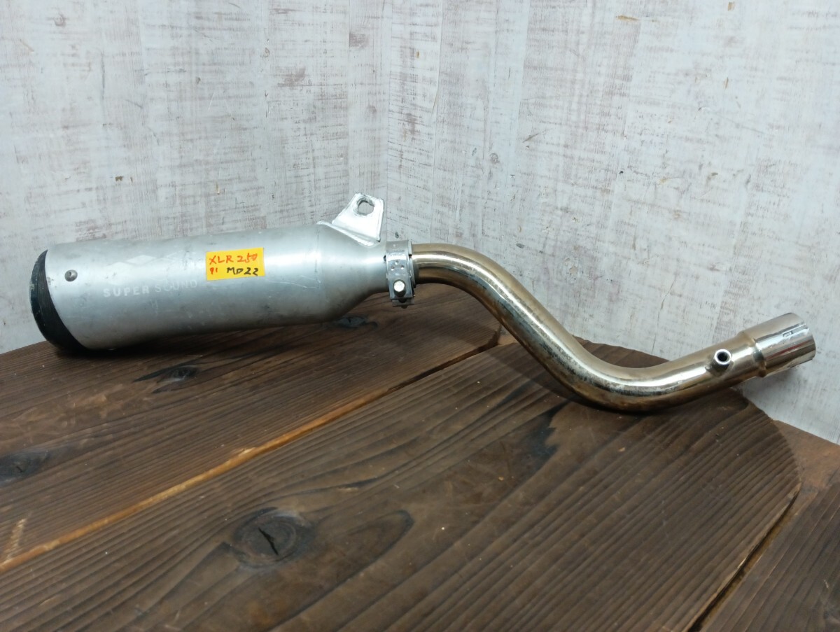 フュージョン MF02 スーパーサウンドマフラー フュージョン.MF02.スーパーサウンドマフラー.スリップオン.プロト