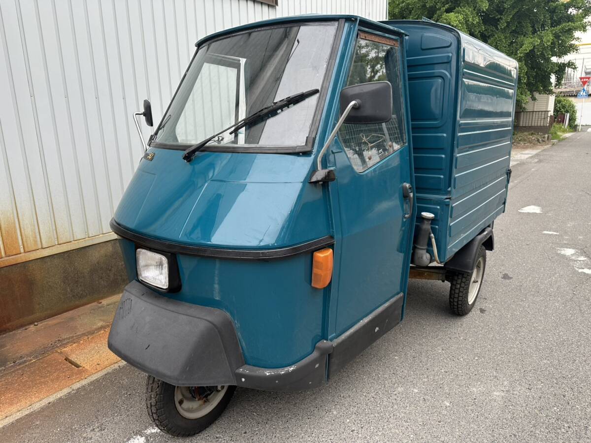 奇跡の未再生車！ 極上 ベスパカー ape50 VAN アペ50 バンタイプの落札